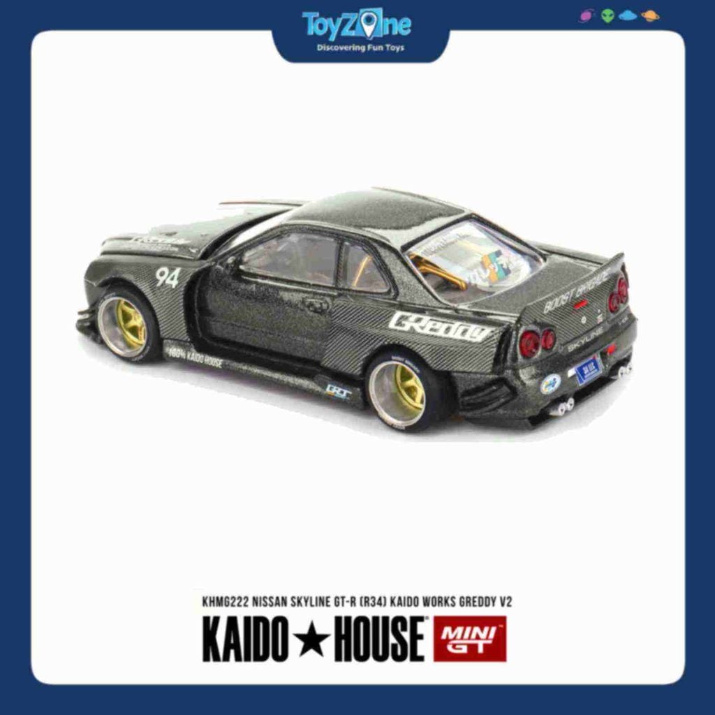 Mô hình xe Nissan Skyline GT-R ( R34 ) KAIDO HOUSE x MiniGT