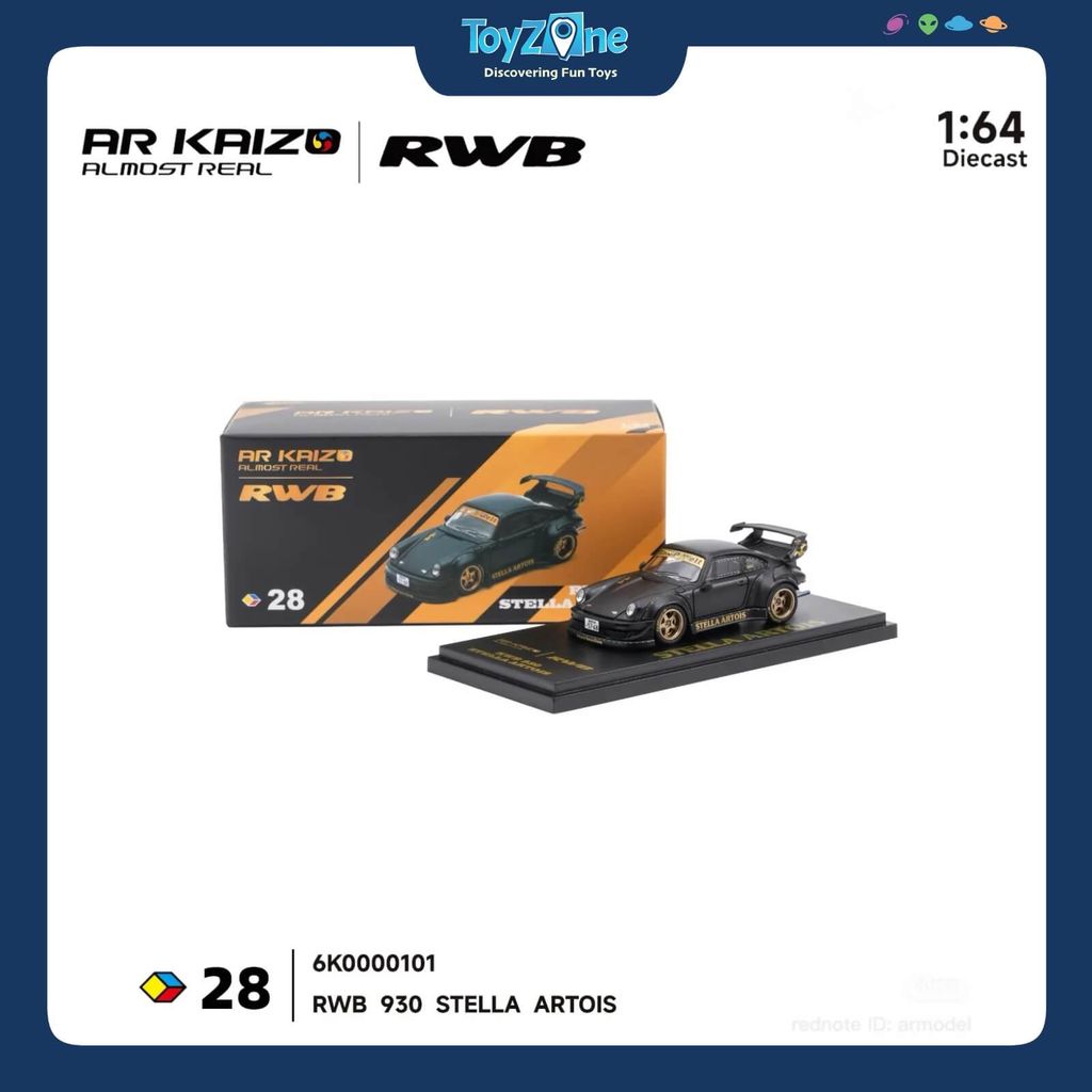 Mô hình xe Porsche 911 KAIZO RWB 930 1:64 ALMOST REAL