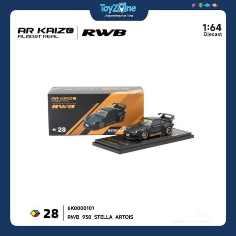 Mô hình xe Porsche 911 KAIZO RWB 930 1:64 ALMOST REAL
