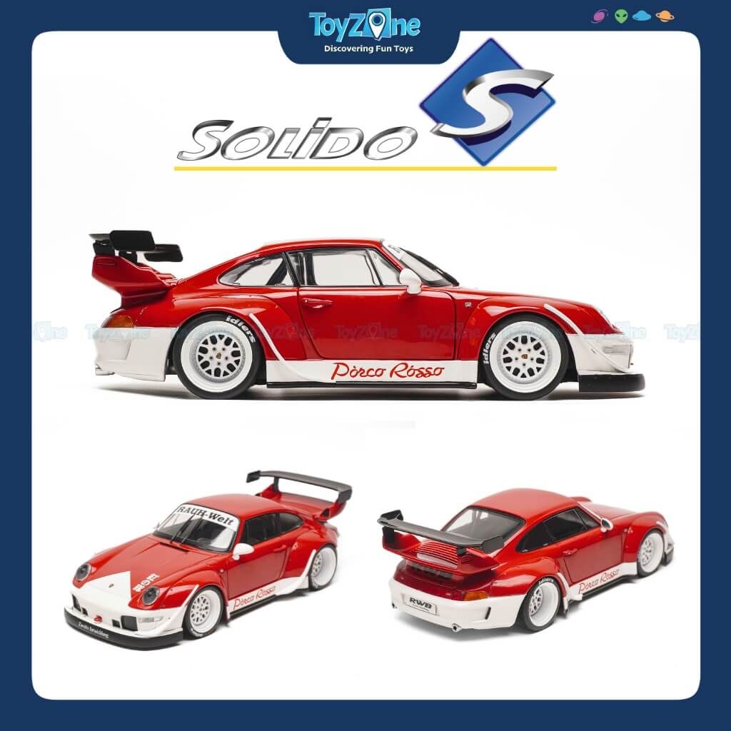 Mô hình xe Porsche RWB Body Kit 2020 1:18 SOLIDO