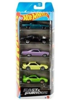 Bộ đồ chơi mô hình xe Hot wheels F1 Racing 5 Pack Cars Set