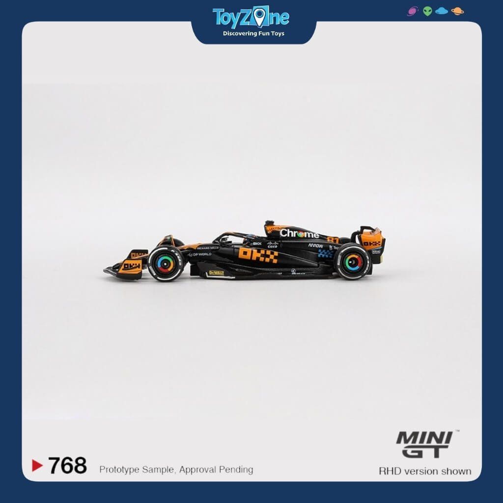 Mô hình xe McLaren MCL60 2023 F1 Japanese GP 3rd Place 1:64 MiniGT