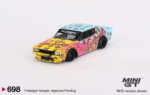  Mô hình xe Nissan Skyline Kenmeri Liberty Walk LBWK 1:64 MiniGT 
