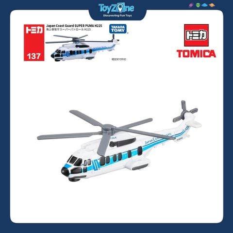 Mô hình Máy bay Japan Coast Guard Super Puma H225 No.137-04 LONG TOMICA