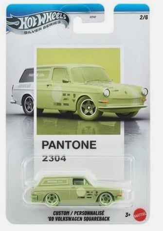 Mô hình xe Hotwheels Silver Series 2026 Pantone 1:64 Hotwheels