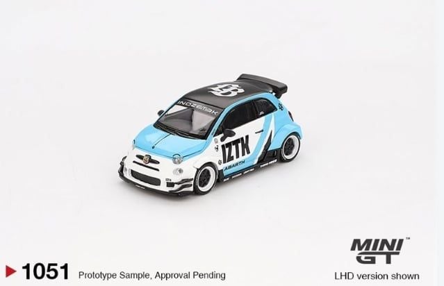 Mô hình xe ABARTH 595 1:64 MiniGT