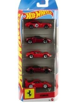 Bộ đồ chơi mô hình xe Hot wheels F1 Racing 5 Pack Cars Set