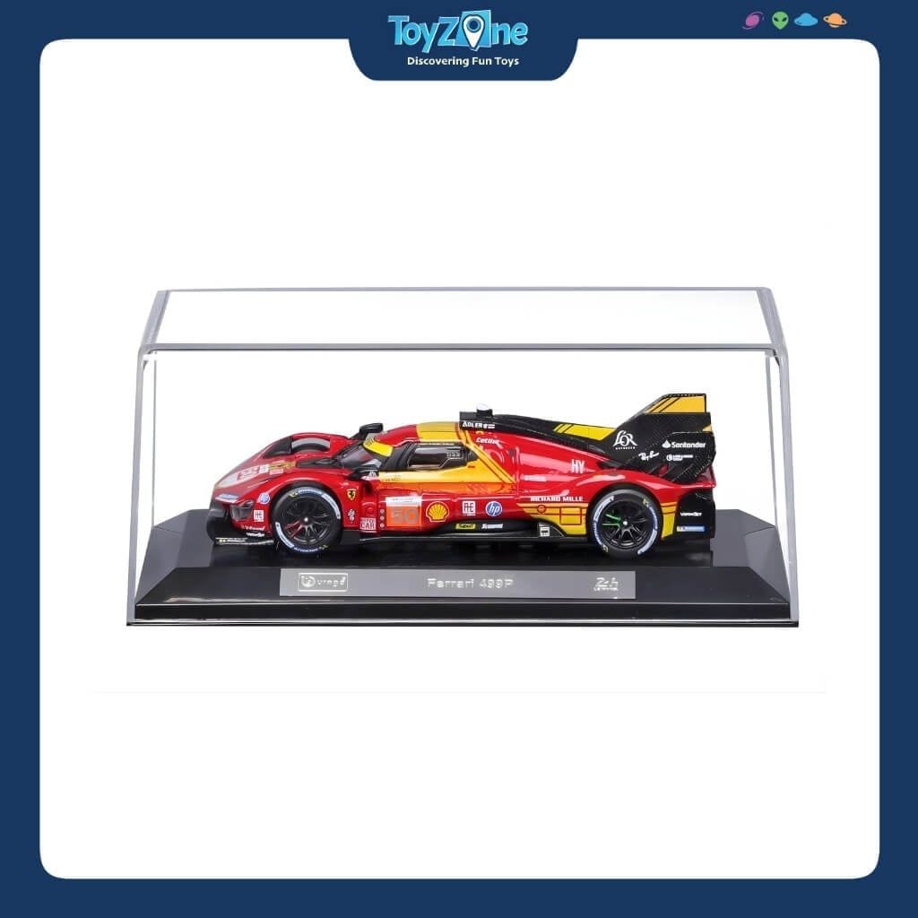 Mô hình xe Ferrari 499P Le Mans Hypercar 2024 Champion AF Corse 1:43 BBURAGO