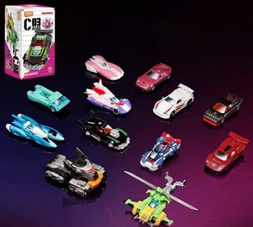  Mô hình đồ chơi lắp ráp Blind box Transformers Wheels C03 Wreck'N Rule 2 BLOKEES 