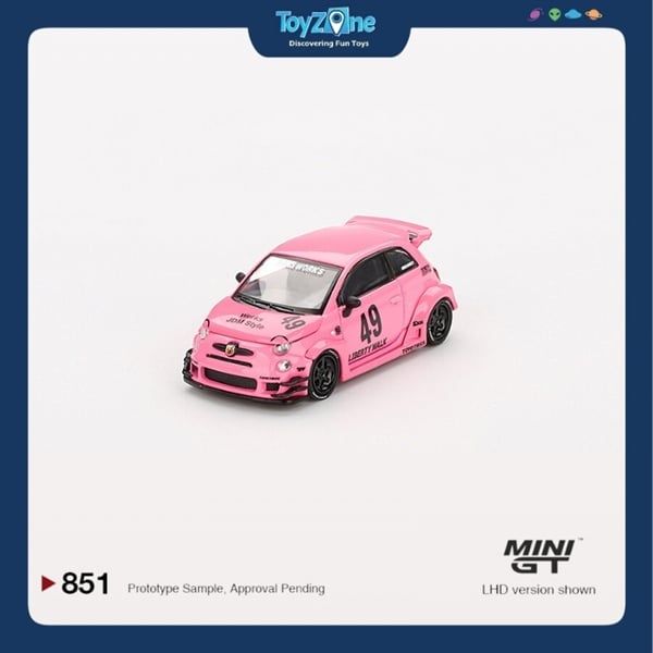 Mô hình xe ABARTH 595 1:64 MiniGT