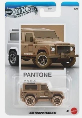 Mô hình xe Hotwheels Silver Series 2026 Pantone 1:64 Hotwheels