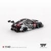 Mô hình xe Porsche 911 GT3 R #77 AO Racing 2025 IMSA Petit Le Mans 1:64 MiniGT