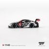 Mô hình xe Porsche 911 GT3 R #77 AO Racing 2025 IMSA Petit Le Mans 1:64 MiniGT