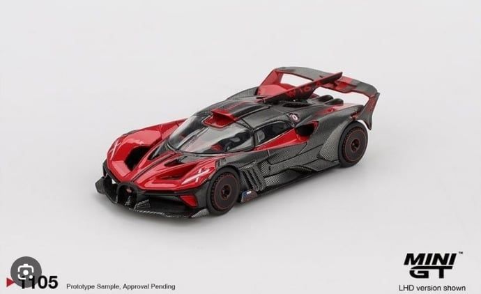  Mô hình xe Bugatti Bolide 1:64 MiniGT 