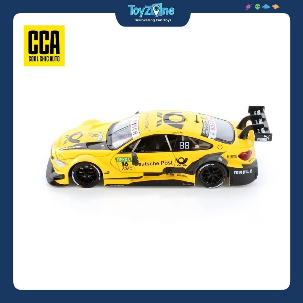 Mô hình xe BMW M4 DTM Deutsche Post 1:24 CCA