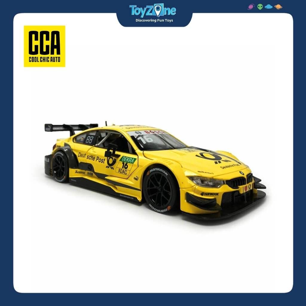 Mô hình xe BMW M4 DTM Deutsche Post 1:24 CCA