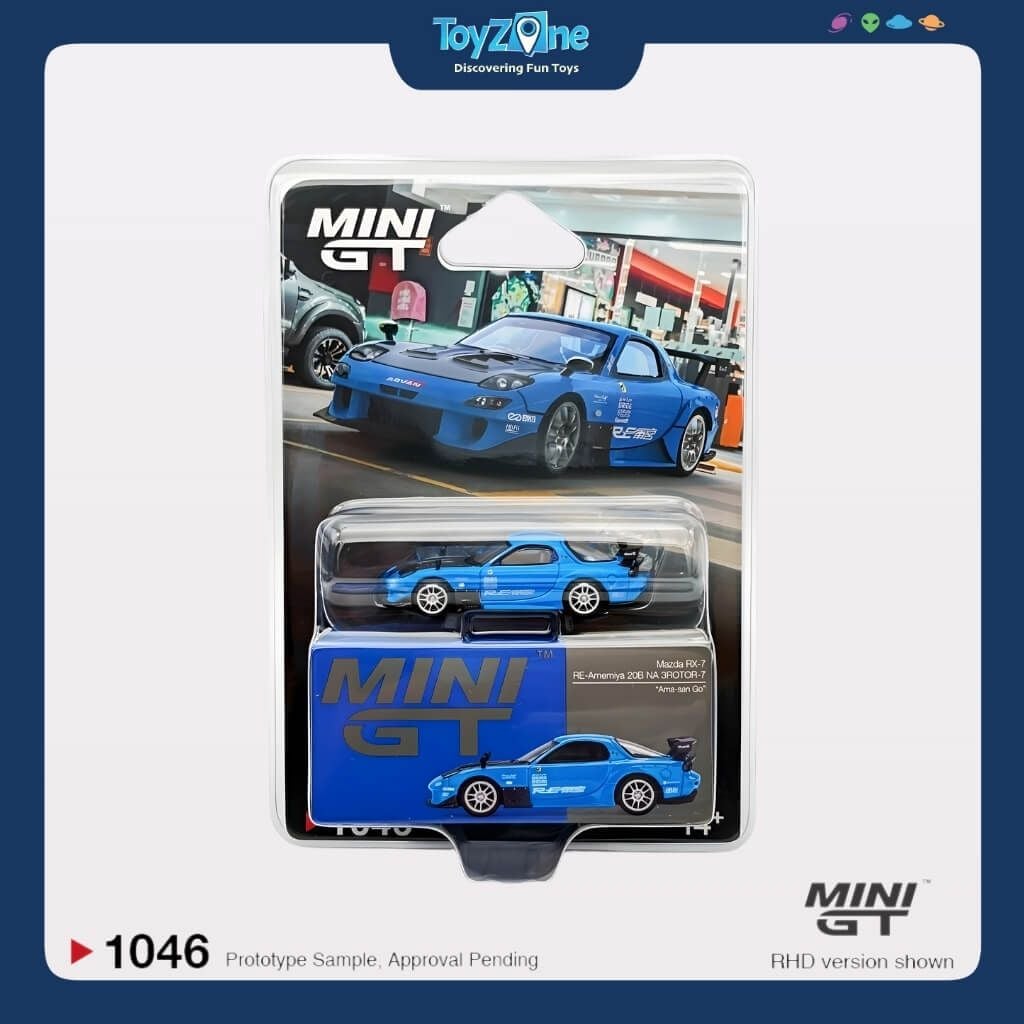 Mô hình xe Mazda RX-7 RE-Amemiya 20B NA 3ROTOR-7 1:64 MiniGT