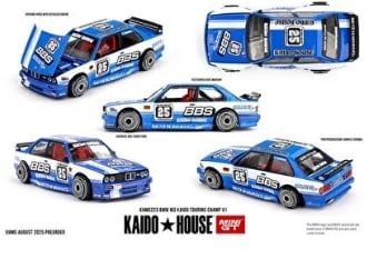 Mô hình xe BMW M3 ( E30 ) 1:64 KAIDO HOUSE x MiniGT
