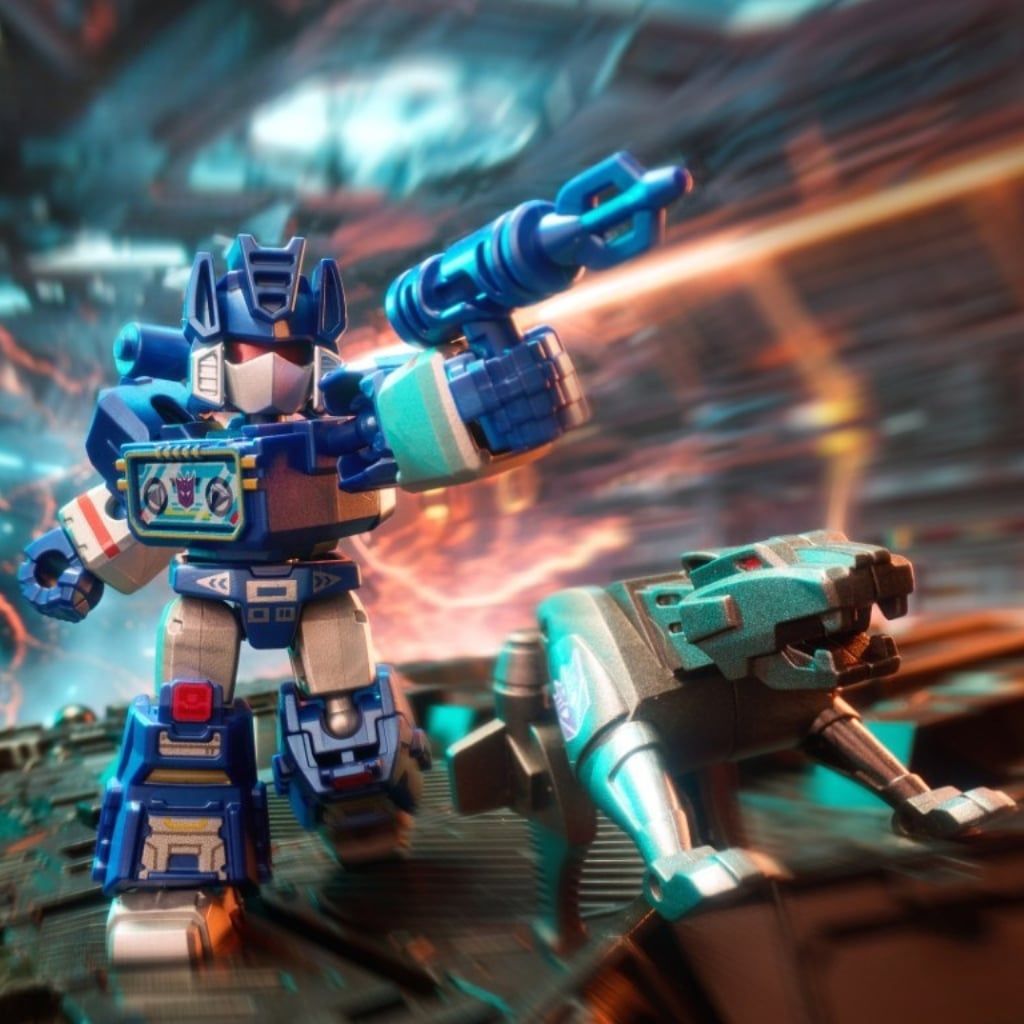 Mô hình đồ chơi lắp ráp Blind box Transformers Defender Version 03 Heavy Metal War Model Kits BLOKEES