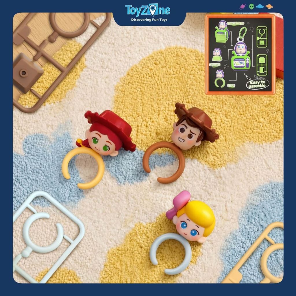 Mô hình đồ chơi lắp ráp Blind box Toy Story Daadoos Fun 01 Playful Theater ER02 BLOKEES