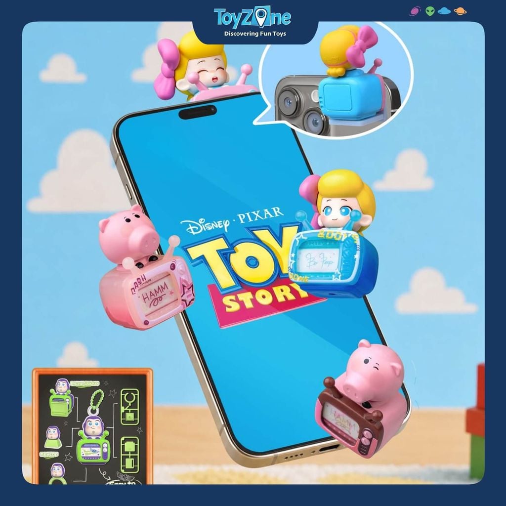 Mô hình đồ chơi lắp ráp Blind box Toy Story Daadoos Fun 01 Playful Theater ER02 BLOKEES
