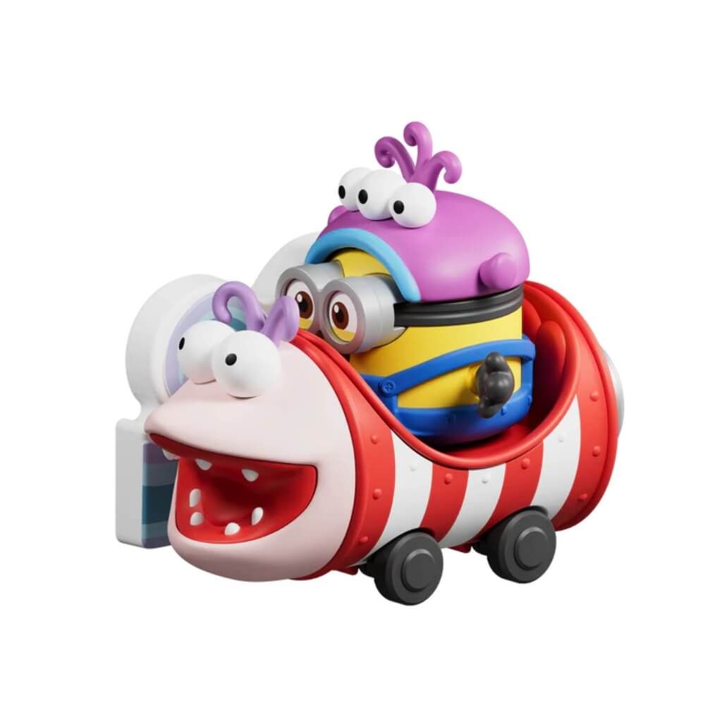 Mô hình đồ chơi lắp ráp Blind box Minions Daadoos Nest Series 01 The Roller BLOKEES