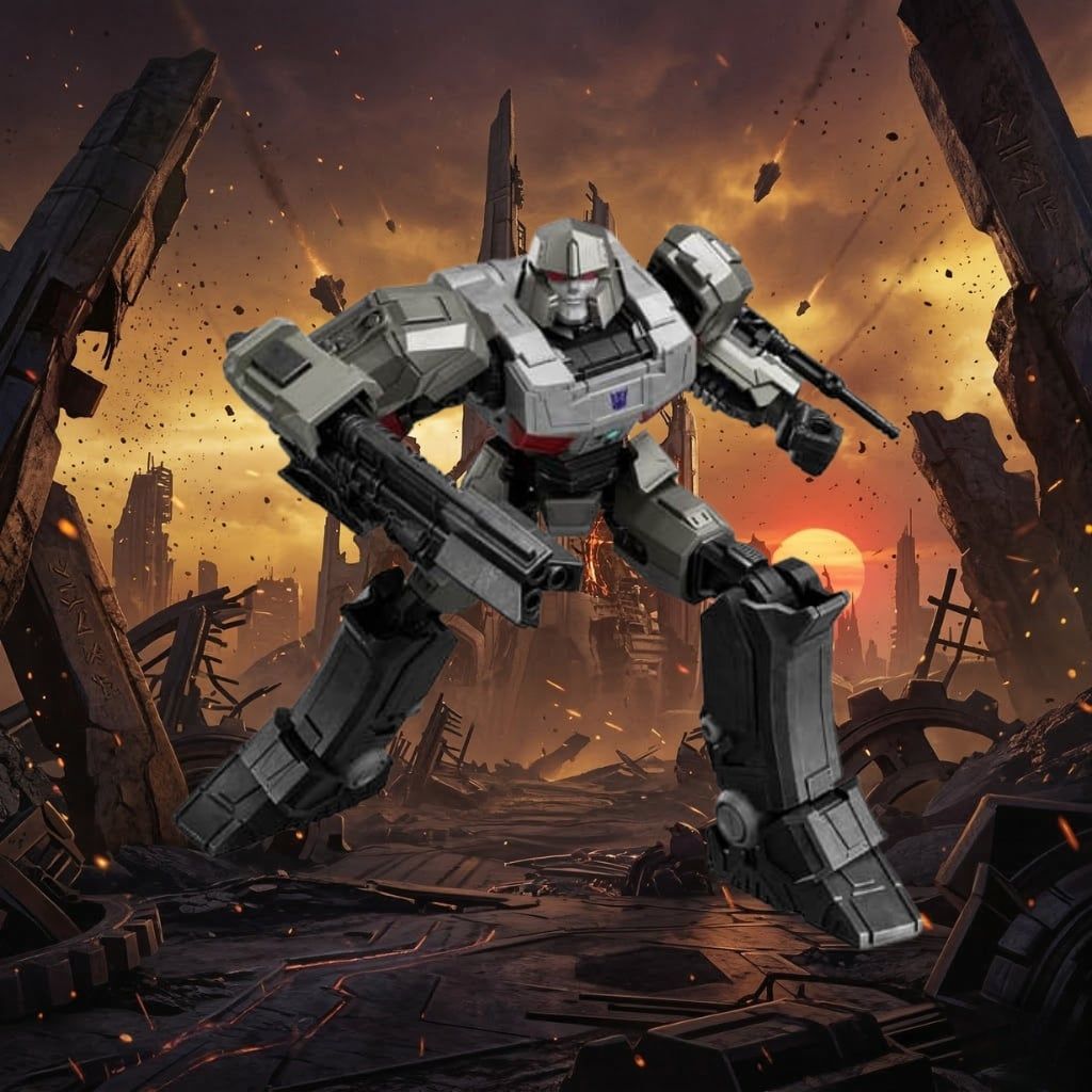 Mô hình đồ chơi lắp ráp Transformers Classic Class 12 Megatron Transformers One BLOKEES