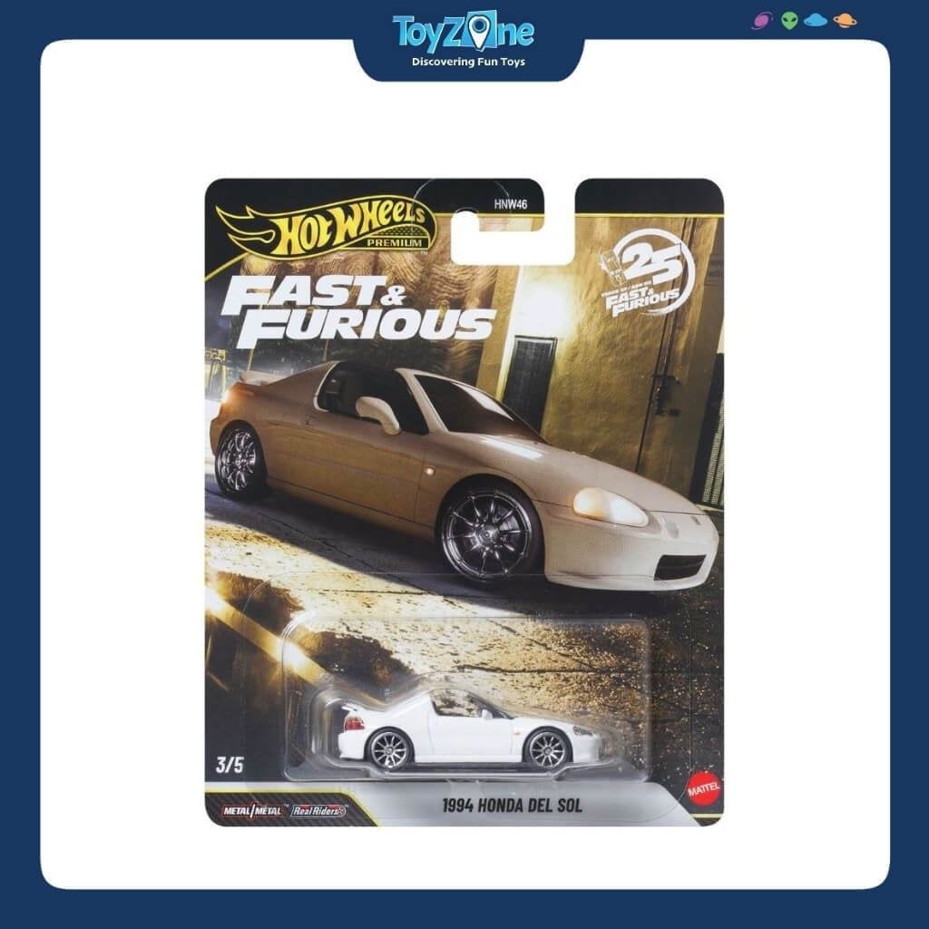 Mô hình xe Hot Wheels Premium Fast And Furious 25th Anniversary chính hãng