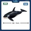 Mô hình đồ chơi Động Vật Cá Voi Sát Thủ ANIA AL-08 Killer Whale ( Floating Ver ) TAKARA TOMY