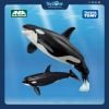 Mô hình đồ chơi Động Vật Cá Voi Sát Thủ ANIA AL-08 Killer Whale ( Floating Ver ) TAKARA TOMY