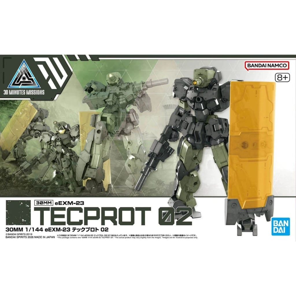 Mô hình lắp ráp Robot eEXM-23 Tecprot 02 30 Minutes Mission Model Kit 1/144 BANDAI