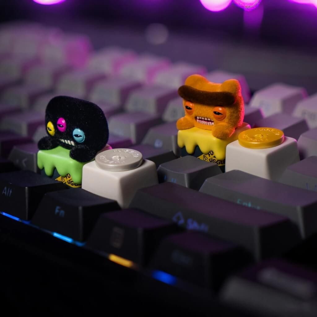 Mô hình Đồ Chơi Móc Khóa Blind Box Fuggler Ugly Funny Monster Keyboard Cap JAKA x ZURU TOYS