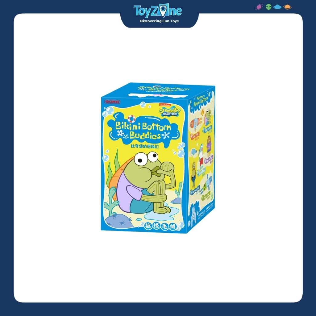 Mô hình Blind box Móc khóa Bikini Bottom Buddies Whimsical Plush POP MART