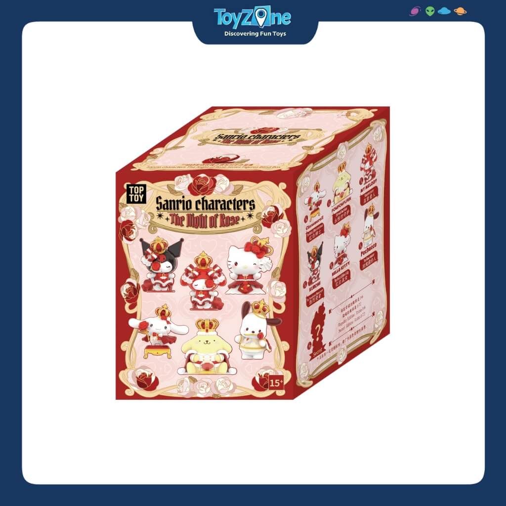 Mô hình đồ chơi Blind box Sanrio Characters Rose Night Series ( Đêm Hoa Hồng ) TOP TOY