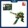 Bộ Đồ Chơi Lắp Ráp Mô Hình Quan Vũ Cơ Giáp ( Guan Yu Mecha ) SLUBAN