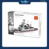 Bộ Đồ Chơi Lắp Ráp Mô Hình Tàu Khu Trục Type 052D WANGE