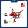 Bộ Đồ Chơi Lắp Ráp Mô Hình Thủy Phi Cơ Cứu Hỏa SLUBAN