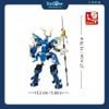 Bộ Đồ Chơi Lắp Ráp Mô Hình Triệu Vân Cơ Giáp ( Zhao Yun Mecha ) SLUBAN