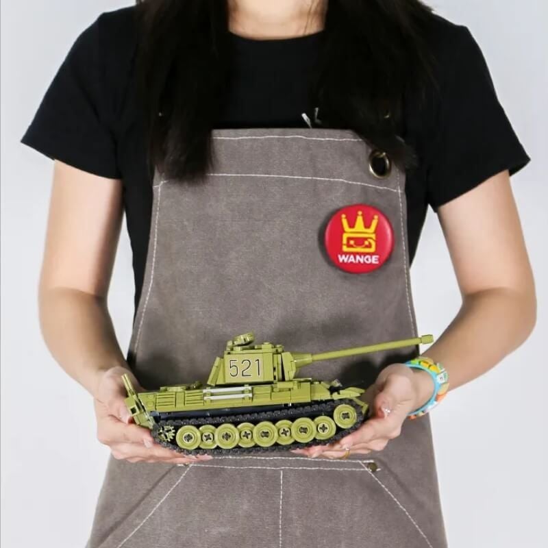 Bộ Đồ Chơi Lắp Ráp Mô Hình Xe Quân Đội WANGE