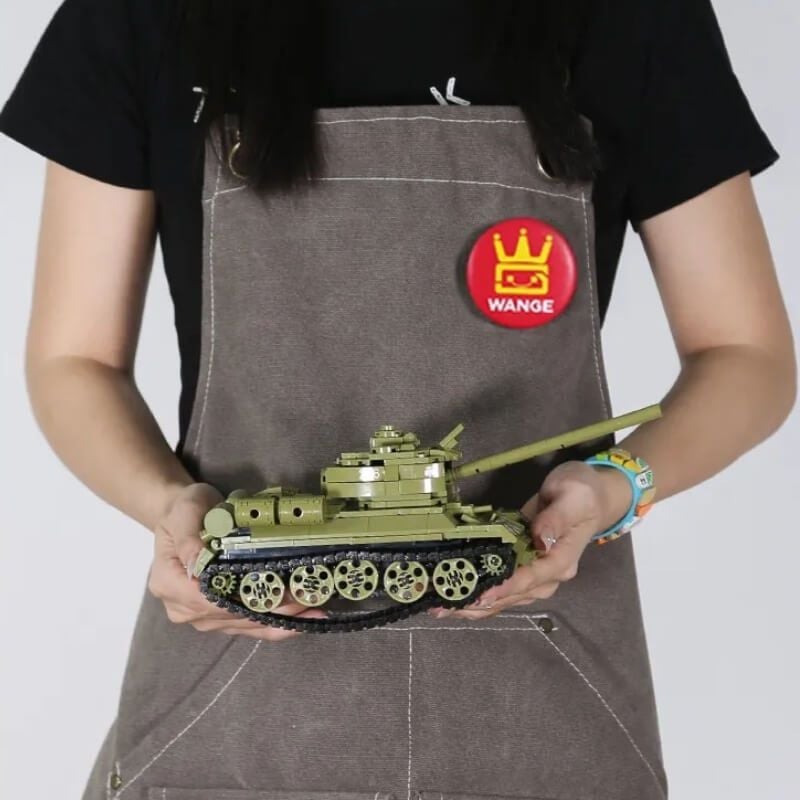 Bộ Đồ Chơi Lắp Ráp Mô Hình Xe Quân Đội WANGE