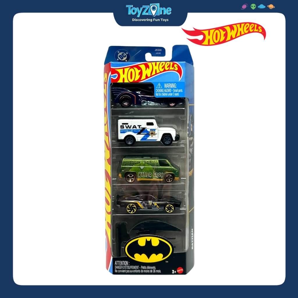 Bộ đồ chơi mô hình xe Hot Wheels 5 Pack Cars Set