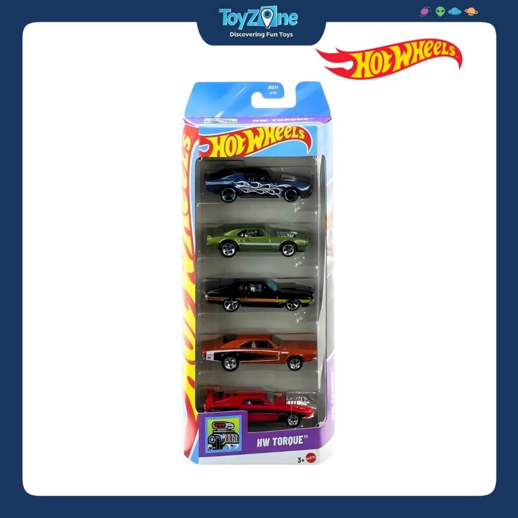 Bộ đồ chơi mô hình xe Hot Wheels 5 Pack Cars Set