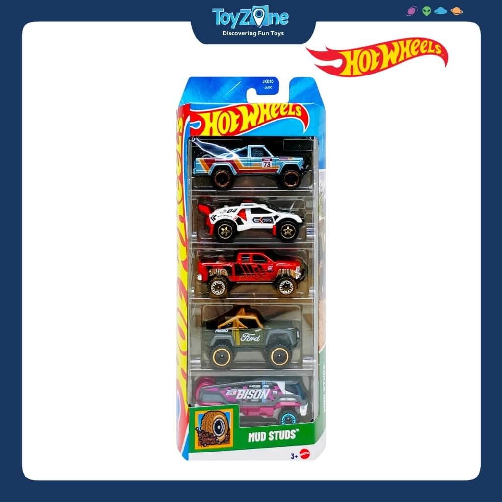 Bộ đồ chơi mô hình xe Hot Wheels 5 Pack Cars Set