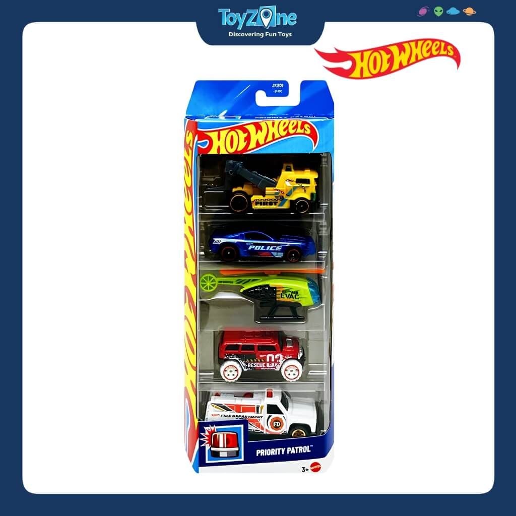 Bộ đồ chơi mô hình xe Hot Wheels 5 Pack Cars Set