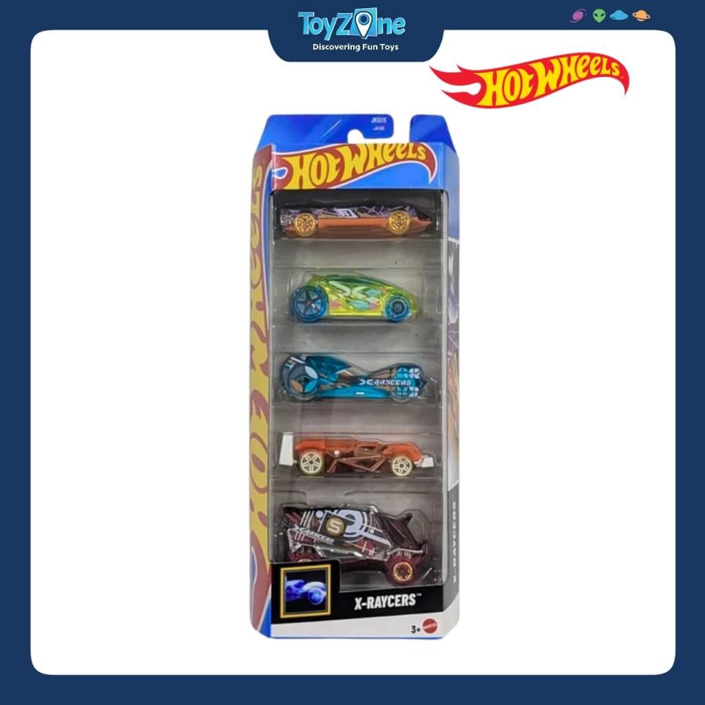 Bộ đồ chơi mô hình xe Hot Wheels 5 Pack Cars Set