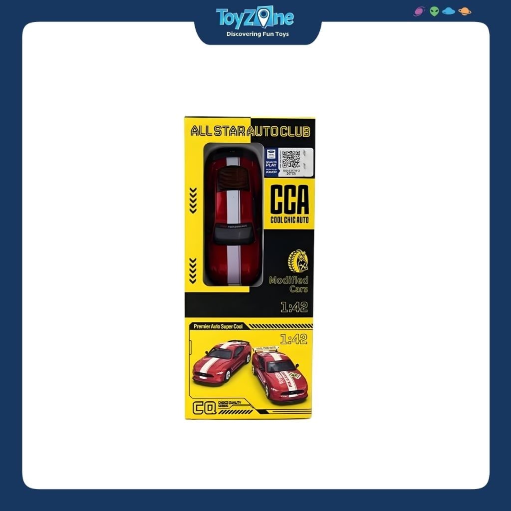 Bộ lắp ráp mô hình xe Ford Mustang GT 2018 Model Kit 1:42 CCA