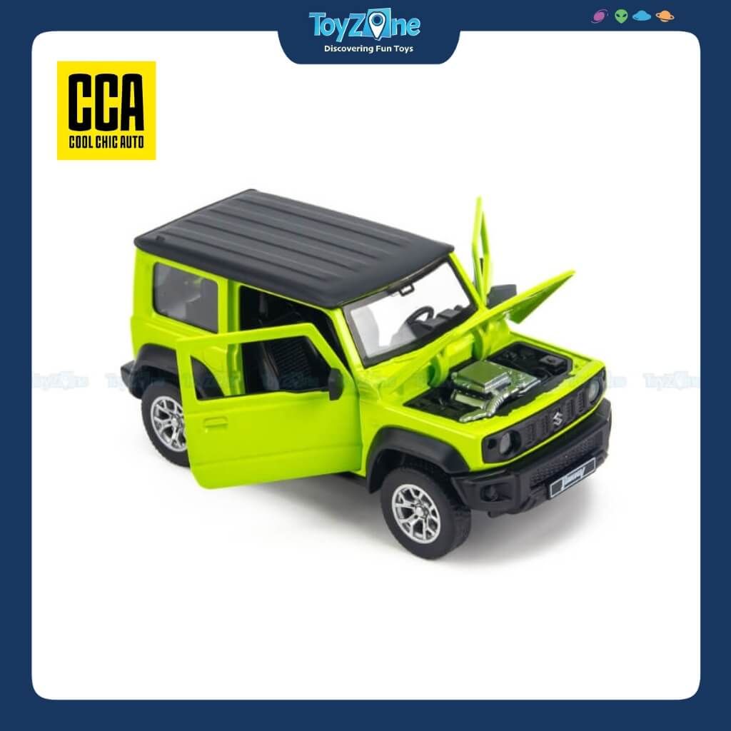 Bộ lắp ráp mô hình xe Suzuki Jimny Model Kit 1:32 CCA