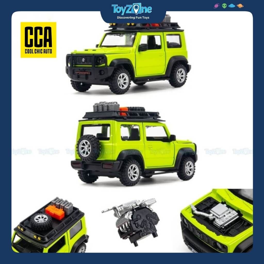 Bộ lắp ráp mô hình xe Suzuki Jimny Model Kit 1:32 CCA