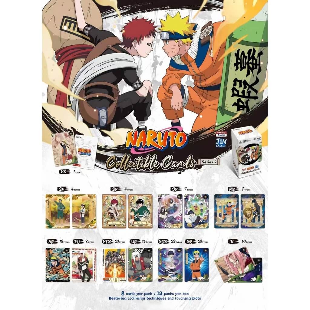 Bộ thẻ sưu tập Naruto Smriti Chapter Jin Series 2 KAYOU