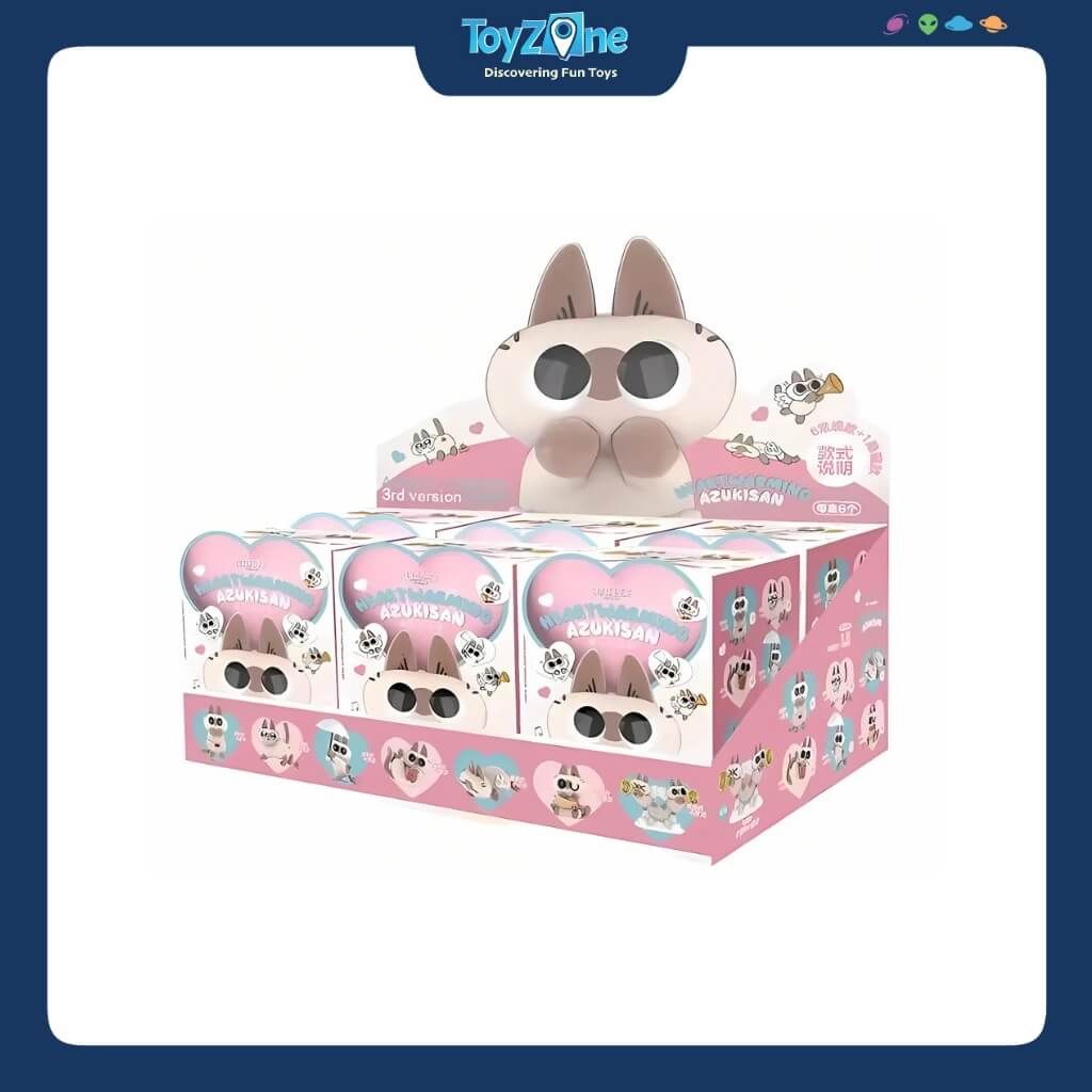 Mô hình đồ chơi Blind box Heartwarming Azukisan's Daily Life Series 3 NOBEKO